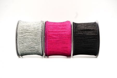 Solid Metallic Colors Wired Ribbon - Solid Metallic Colors Wired Ribbon